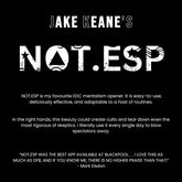 NOT.ESP by Jake Keane - Instant Acces
